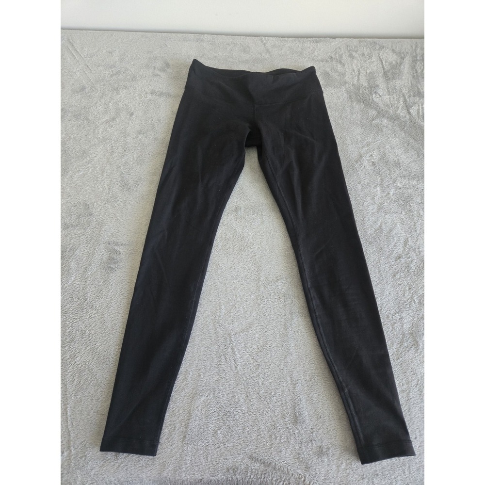 LULULEMON Original Wunder Under Leggings Black size 8 gym yoga fitness